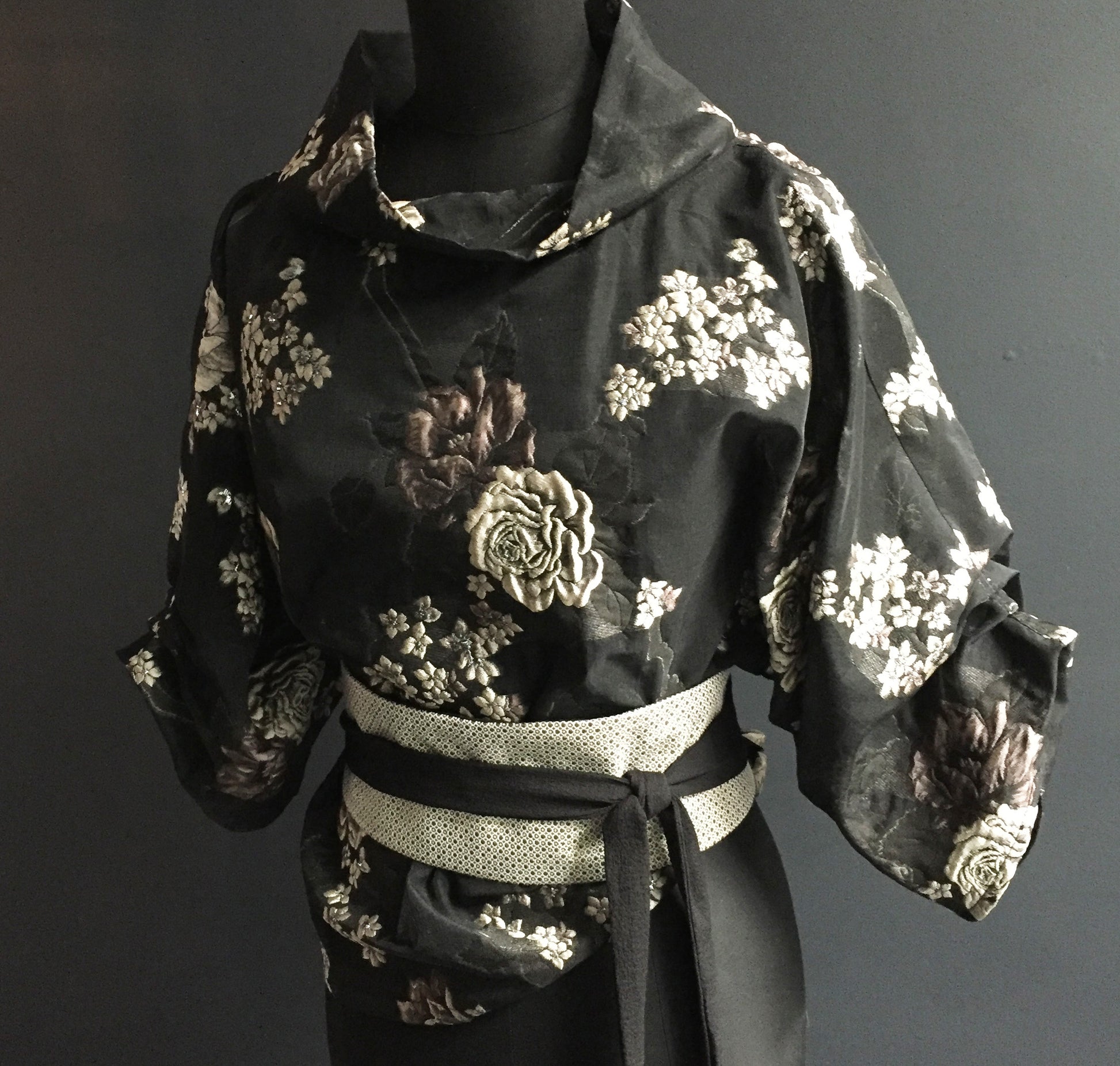 floral organza top ladies top feature sleeve ladies apparel stylish clothing handmade in melbourne classy elegant clothing timeless pieces timeless clothing classic style unique clothing unique style ageless style luxe fabrics statement clothing statement style evening style clothing womens clothing made in australia eloise the label