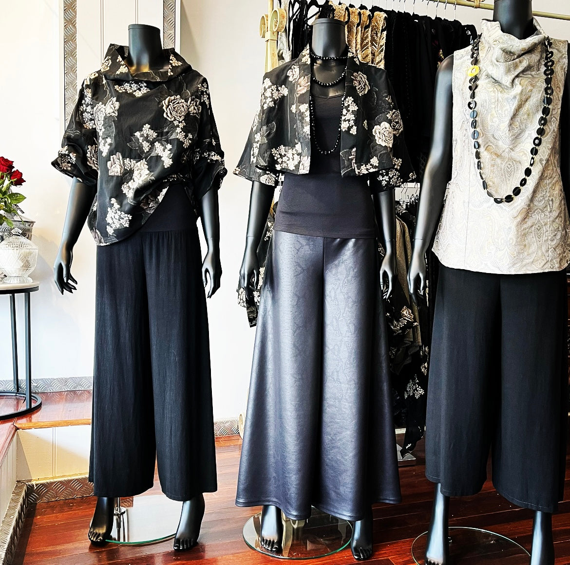 womens bolero jacket floral organza jacket ladies apparel stylish clothing handmade in melbourne classy elegant clothing timeless pieces timeless clothing classic style unique clothing unique style ageless style luxe fabrics statement clothing statement style evening style clothing womens jacket clothing made in australia eloise the label