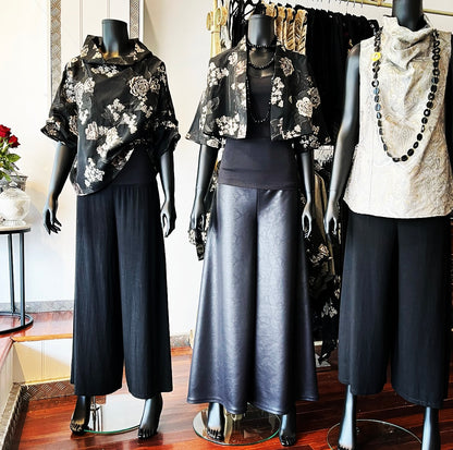 womens bolero jacket floral organza jacket ladies apparel stylish clothing handmade in melbourne classy elegant clothing timeless pieces timeless clothing classic style unique clothing unique style ageless style luxe fabrics statement clothing statement style evening style clothing womens jacket clothing made in australia eloise the label